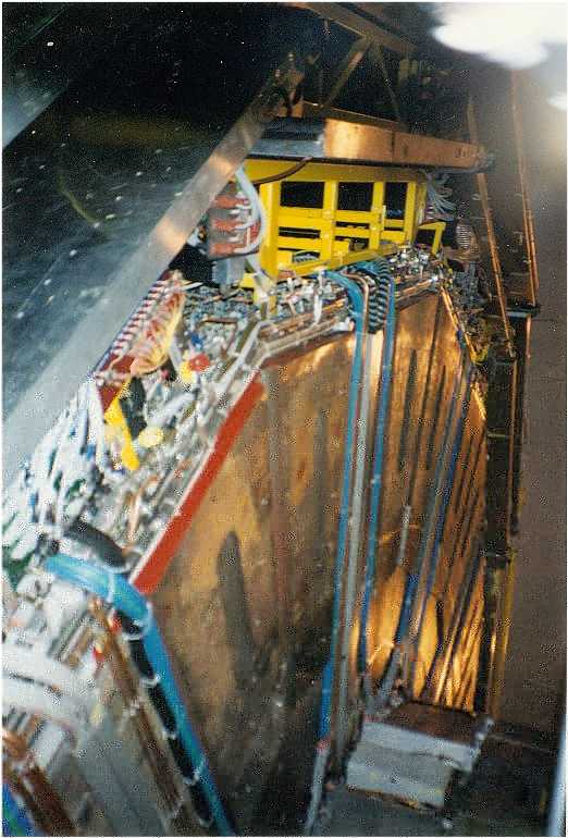 Aleph detector inside